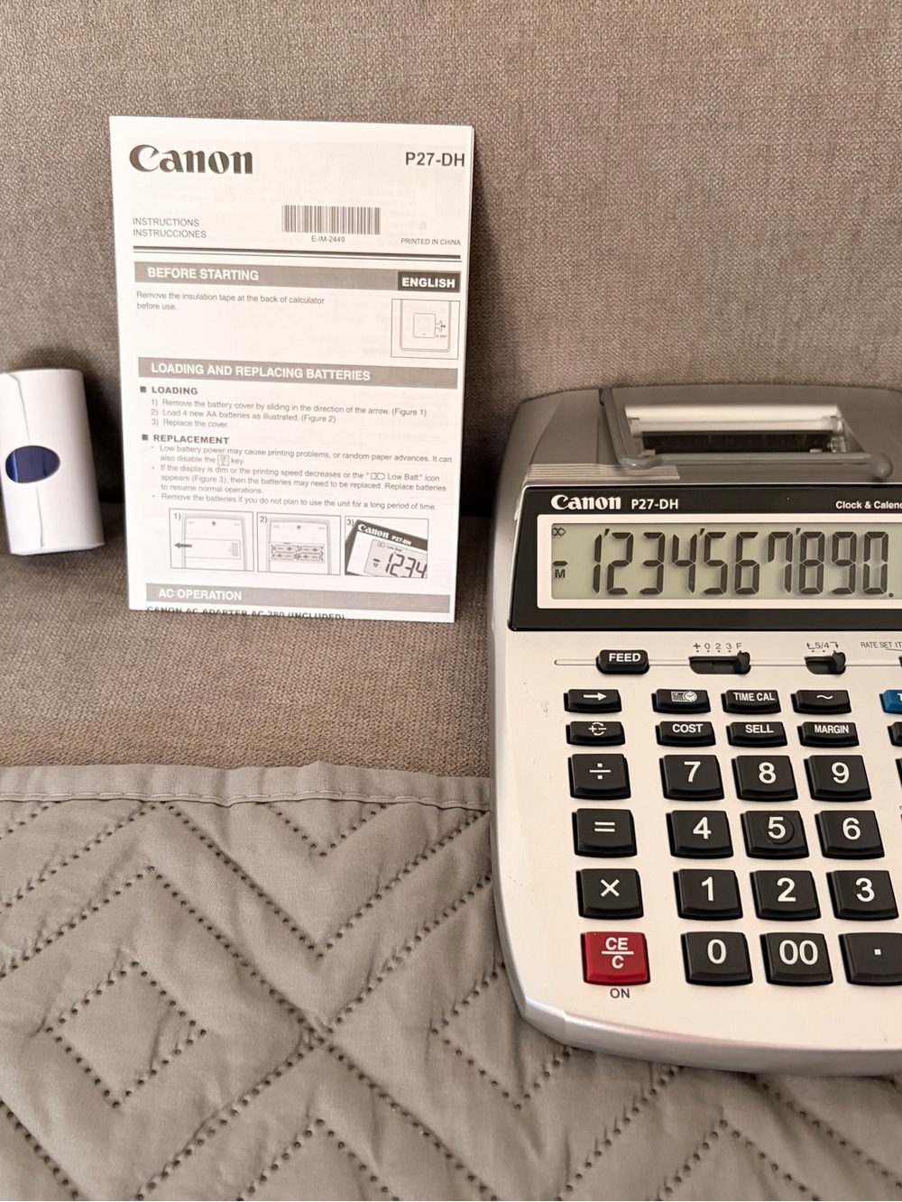 Calculator (Canon P27-DH)
